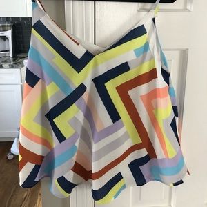 Tank with cute with colored pants or jeans!